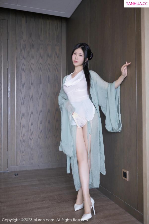 陈若依 抖娘利世 [XiuRen]高清写真图 2023.03.15 No.6420 利世 古装美腿第53张图片